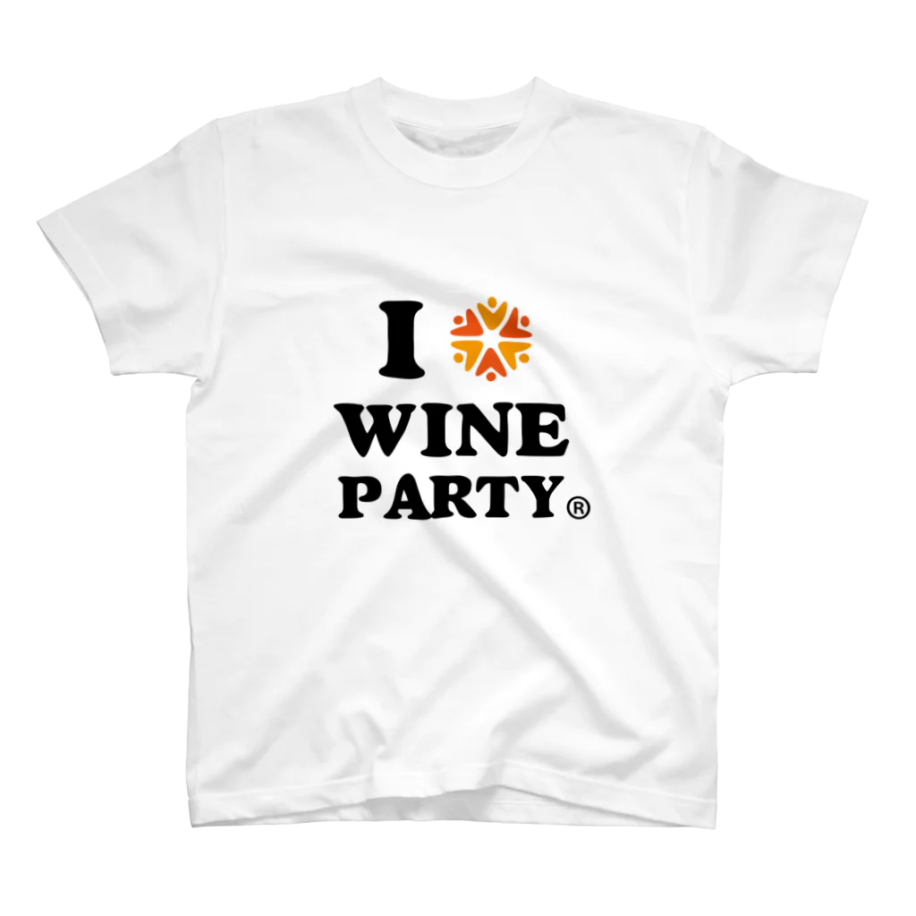 wine-partyのI love wine party スタンダードTシャツ