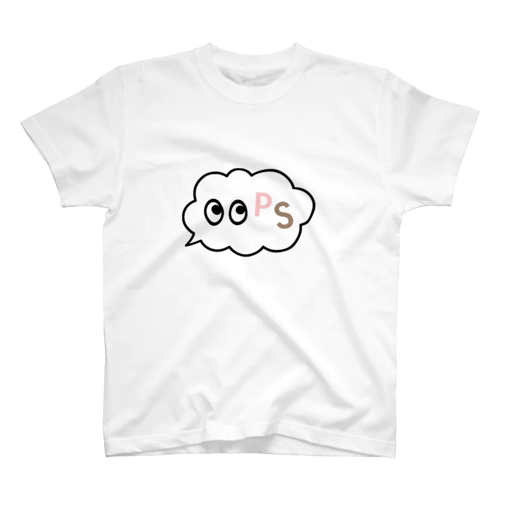 Petit bijouのOopsロゴT スタンダードTシャツ