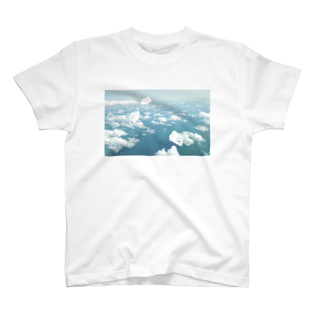 moのmolpaka 空中遊泳 Regular Fit T-Shirt