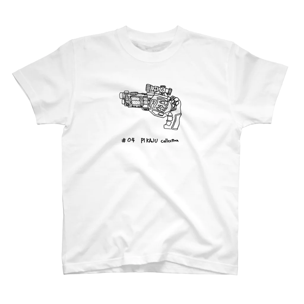 出張!スーパーハイパーギャラクシーショップヨタのピカ銃白Tシャツ #04 Regular Fit T-Shirt