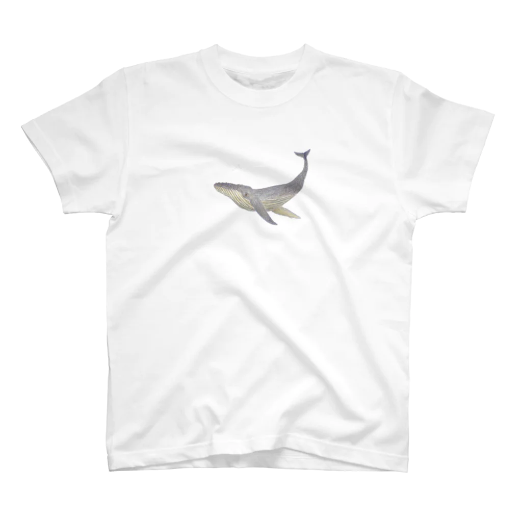 古生物科学雑貨のシロナガスクジラ Regular Fit T-Shirt