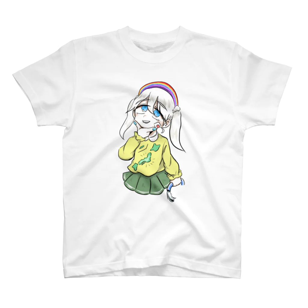 たましいの日本の天気ちゃん スタンダードTシャツ