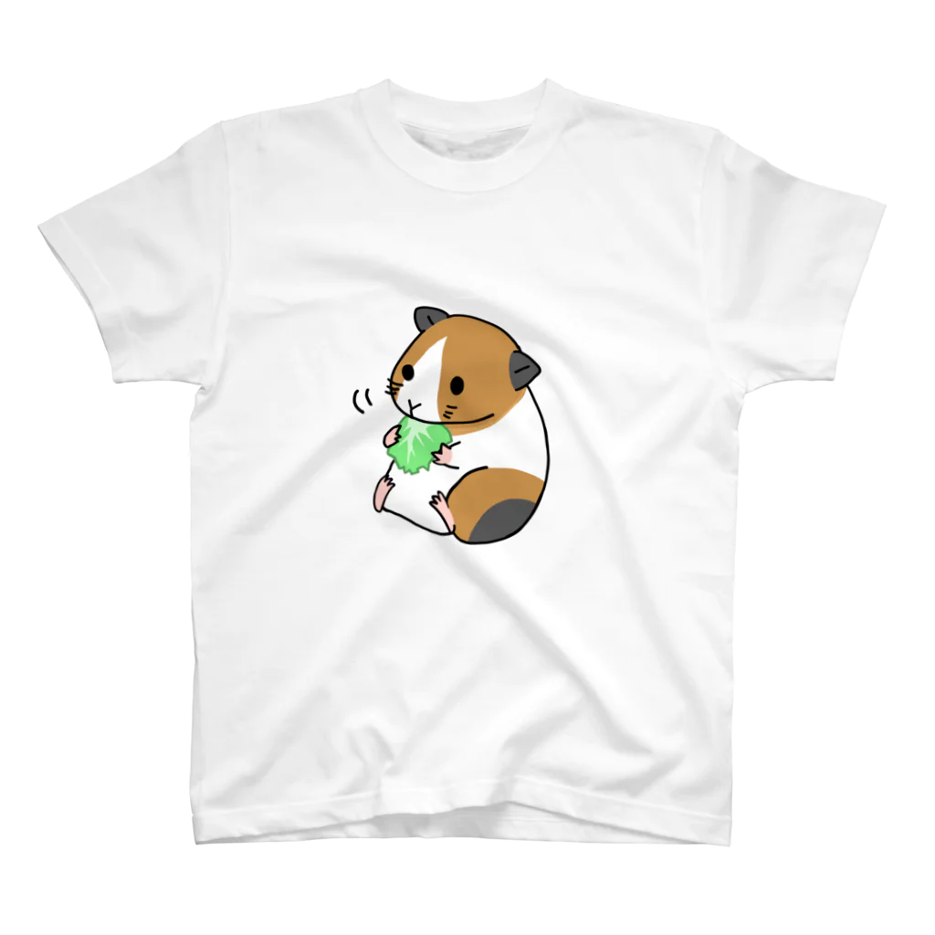 鼠兎はむ🐹のもるもっと スタンダードTシャツ