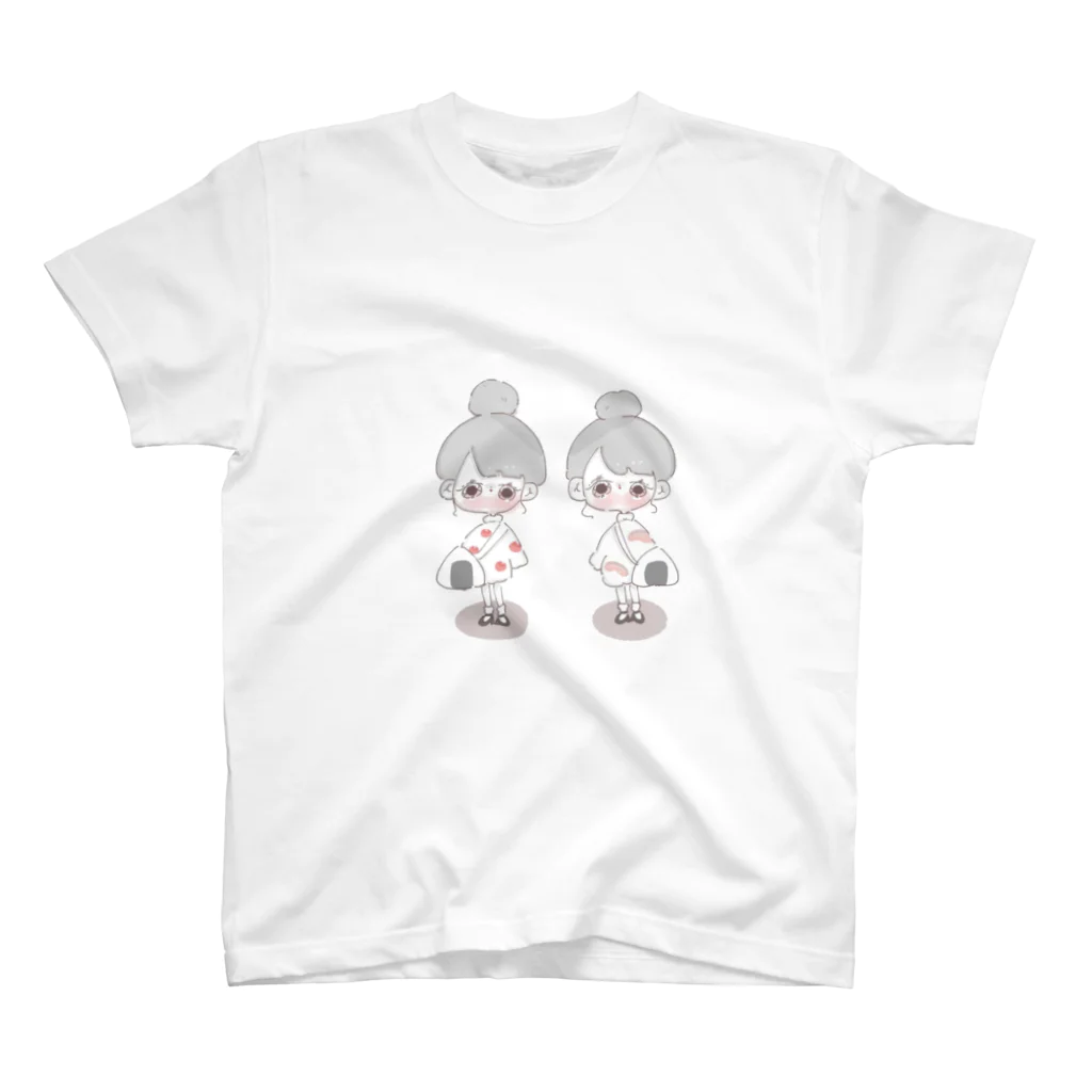 ぱんだちゃんのおにぎりツインズ Regular Fit T-Shirt