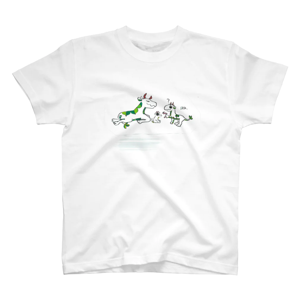 SATTTUNの親子　Stk スタンダードTシャツ