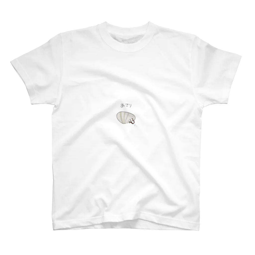 わさび盛りのアサリに挟まれるお蓮 Regular Fit T-Shirt