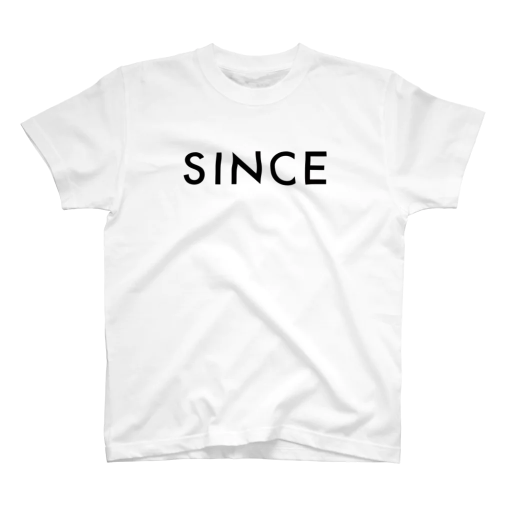 SINCEのSINCE logo (black) スタンダードTシャツ
