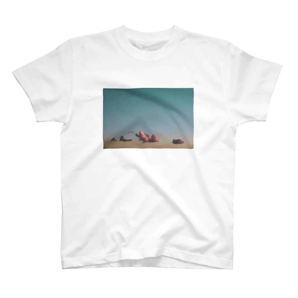 日常の一コマの雲 Regular Fit T-Shirt