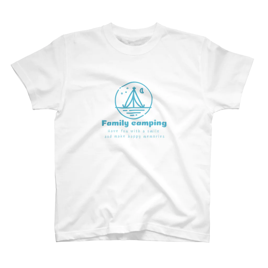 antartのfamilly canping スタンダードTシャツ