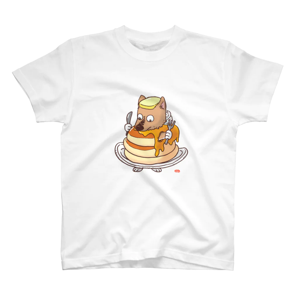 絵描きのやまちゃんのホットケーキとガク スタンダードTシャツ