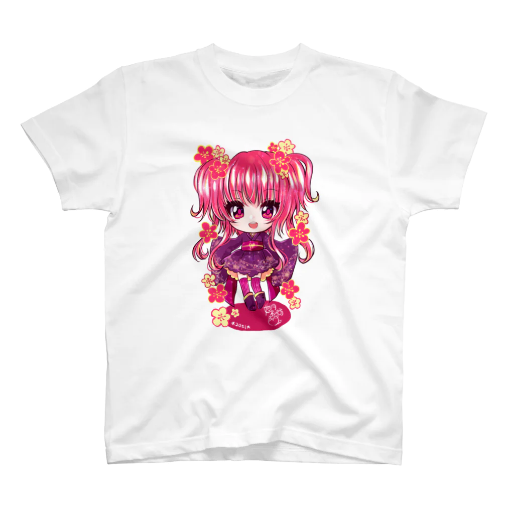 如月れいなの梅林公園ちゃん スタンダードTシャツ