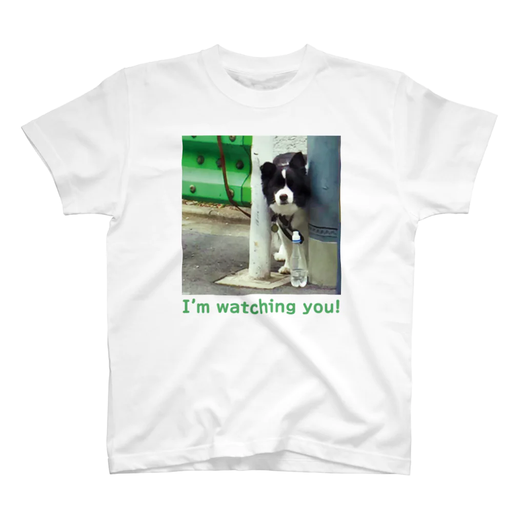 RENN-KUNNのI'm watching you! ~ガードレール編~ Regular Fit T-Shirt