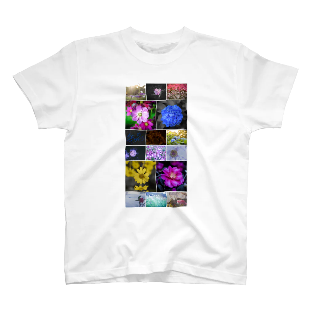 alligator_artのお花の写真集 スタンダードTシャツ