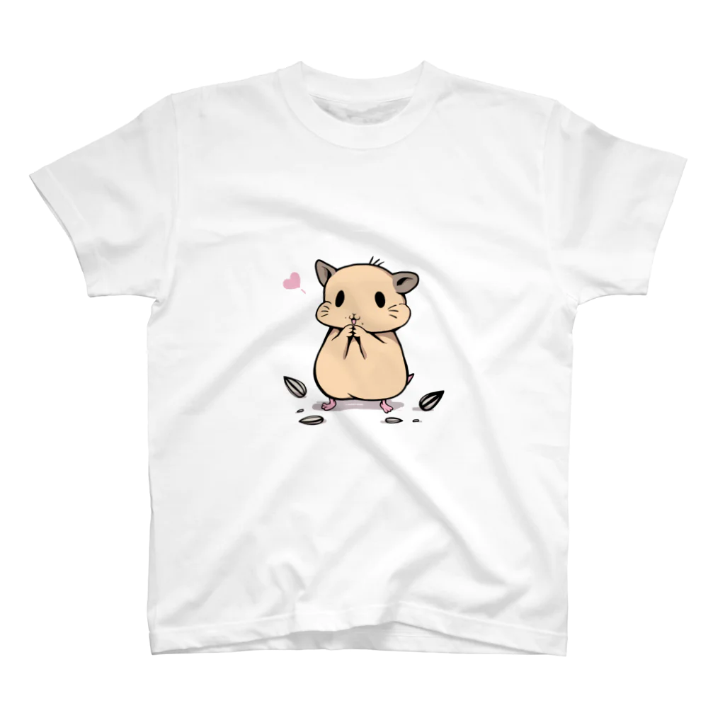 鼠兎はむ🐹のはむすたー(キンクマ) スタンダードTシャツ