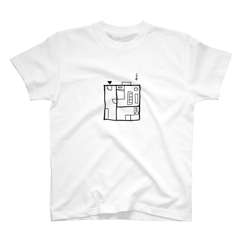 imamunのアパート図面 Regular Fit T-Shirt
