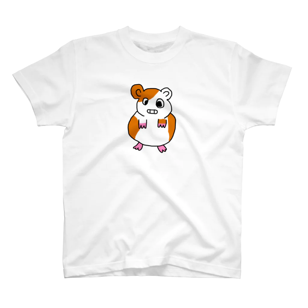 ツナ缶いちご味のハムスターくん スタンダードTシャツ