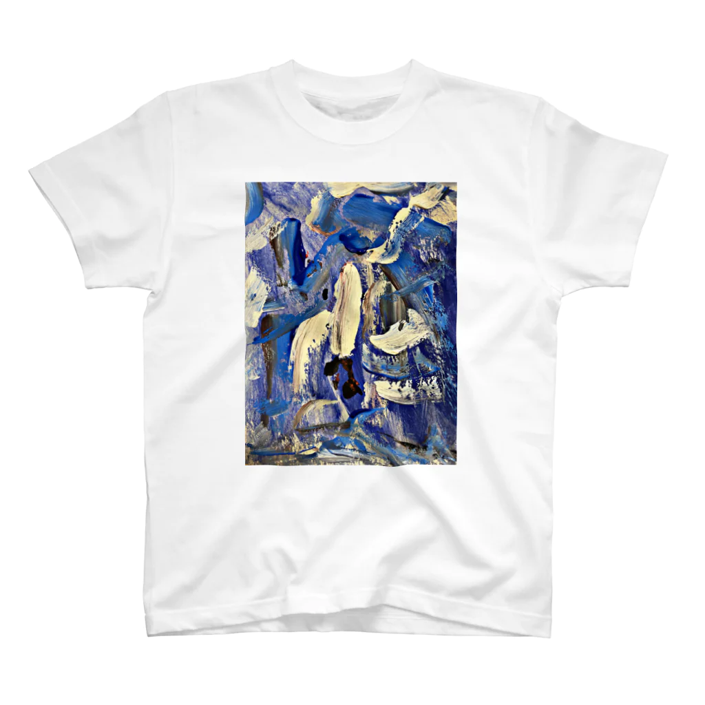 MiMiの絵日記のMiMiの絵日記　ブルースカイ Regular Fit T-Shirt