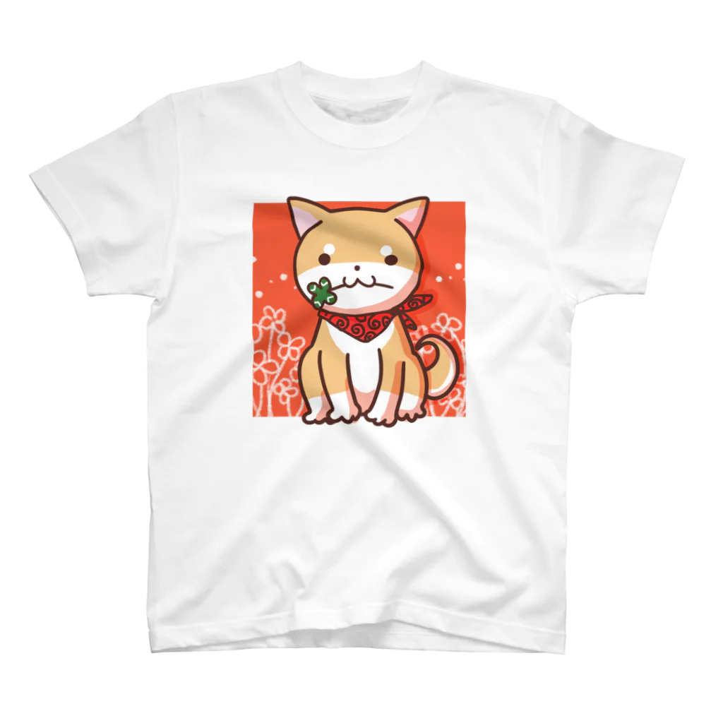 あずき母の秋色柴犬ちゃん スタンダードTシャツ