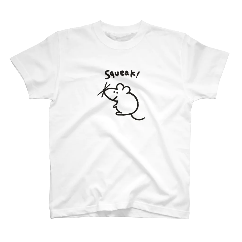 デグーのきいちゃんのチューチューねずみ Regular Fit T-Shirt