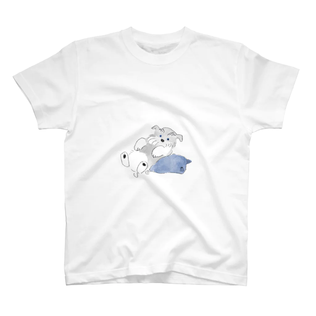 ももろ のシュナウザーポイント スタンダードTシャツ