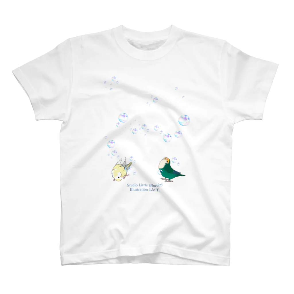 リズさんち🦜👶✨のシャボン玉りるせなちゃん Regular Fit T-Shirt