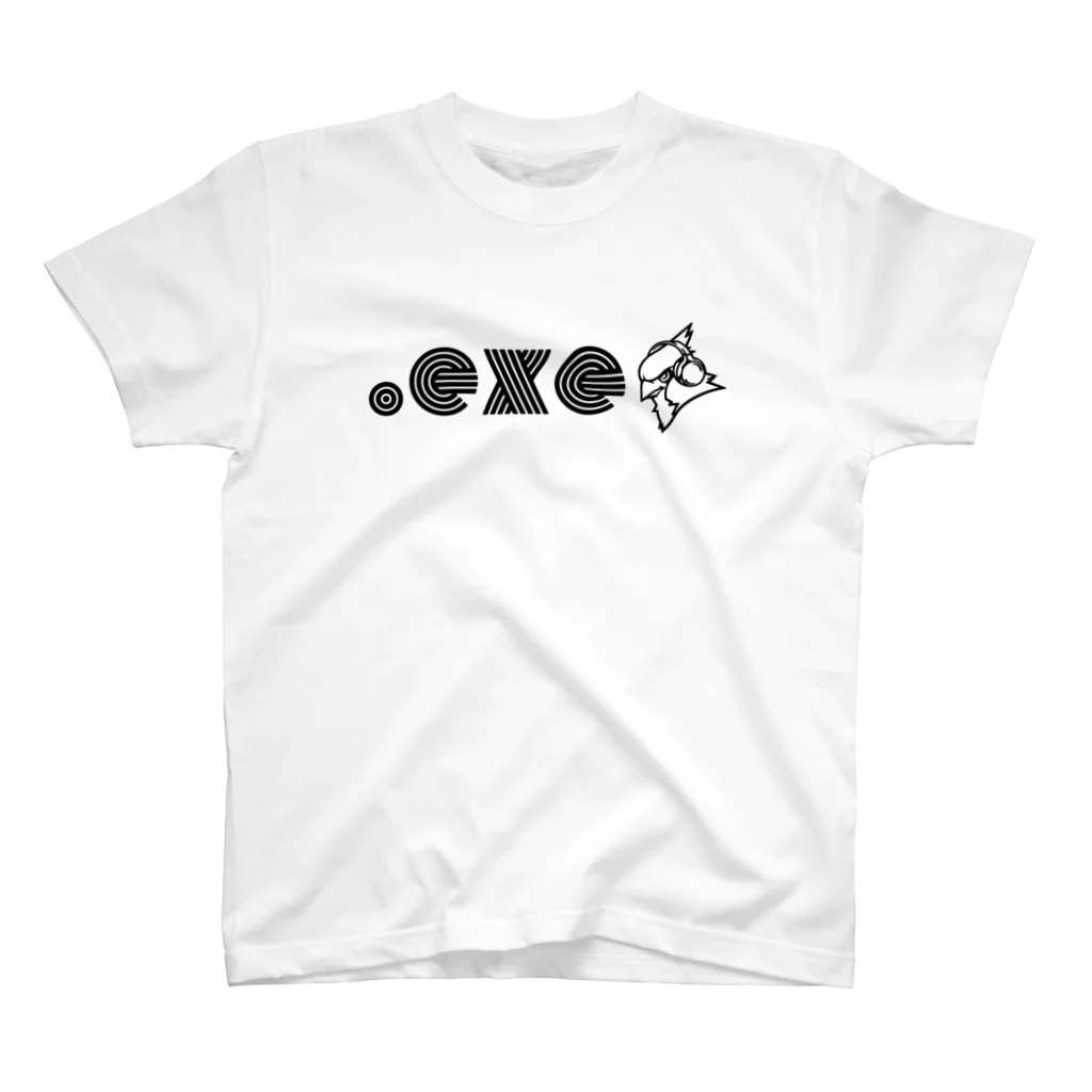 .exeのCardinal Monochrome logo (カーディナルモノクロロゴ) Regular Fit T-Shirt