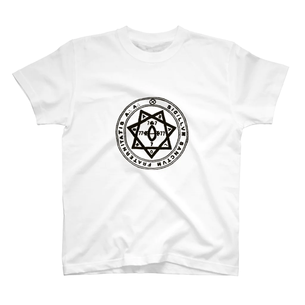 神秘堂の銀の星　魔術結社シンボル Regular Fit T-Shirt