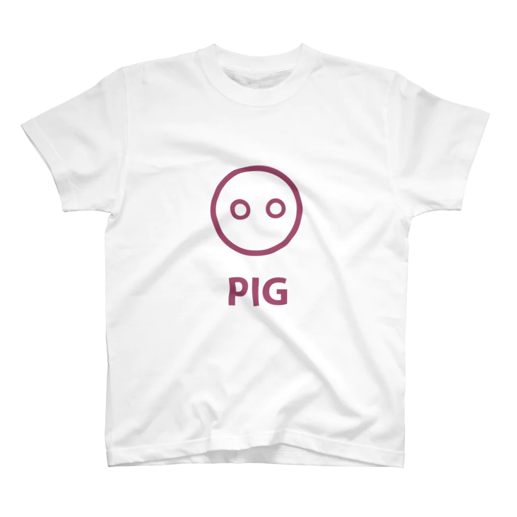 Dana Scullyのpig Regular Fit T-Shirt