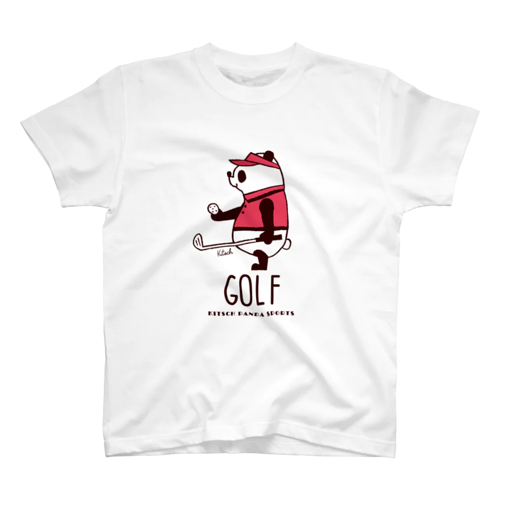 キッチュのゴルフパンダ Regular Fit T-Shirt