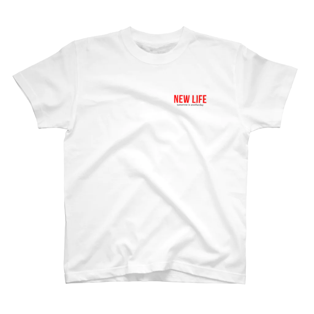 【 NEW LIFE 】online shopの稲妻 スタンダードTシャツ