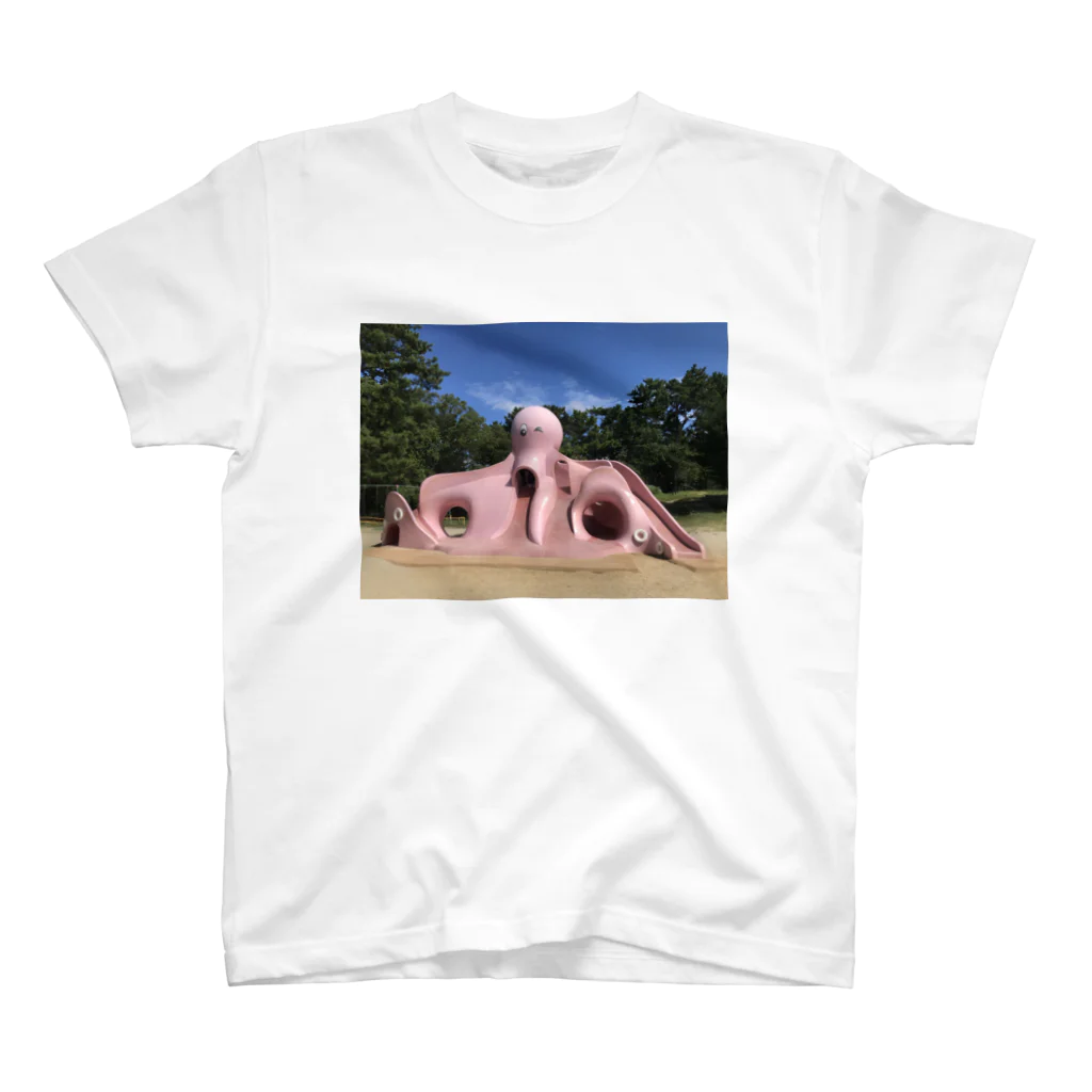 〇の公園のたこ スタンダードTシャツ