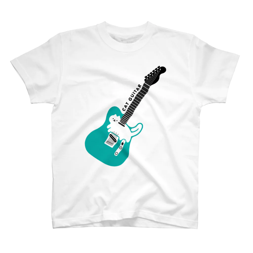 shimizu storeのCAT GUITAR Regular Fit T-Shirt