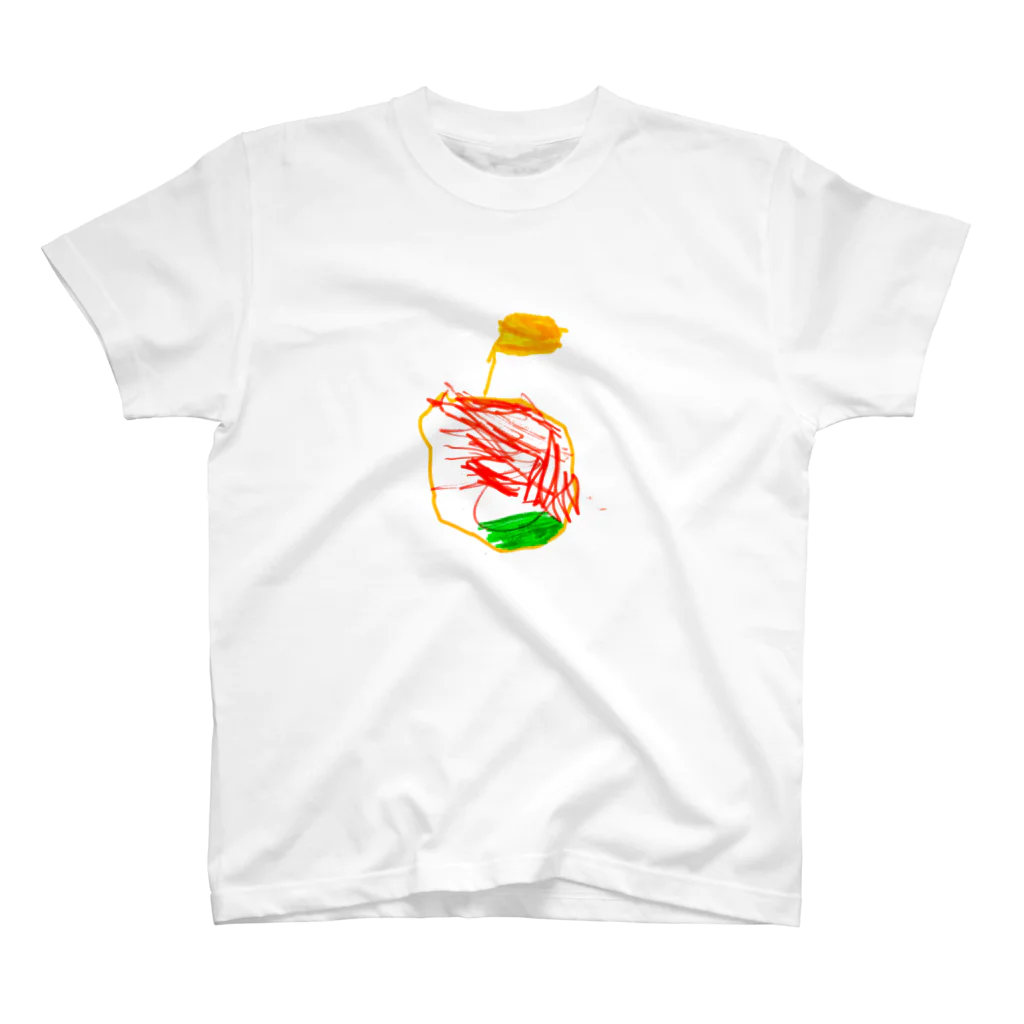 親バカTシャツのapple Regular Fit T-Shirt