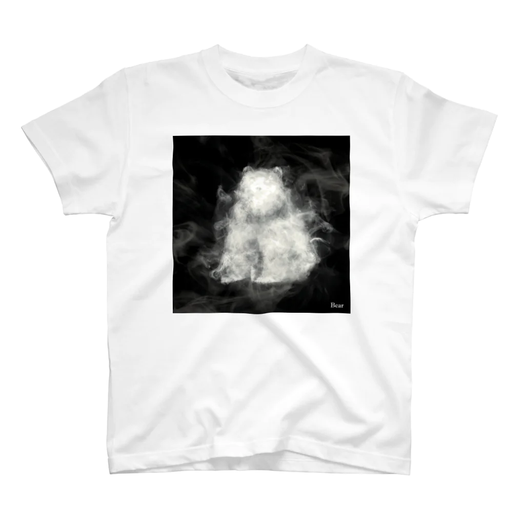 FUJIOKA FACTORYのsmoke_bear スタンダードTシャツ