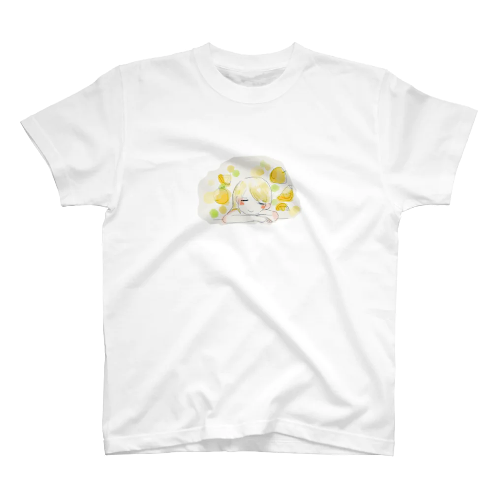 ゆきりんごのゆったりオレンジ Regular Fit T-Shirt