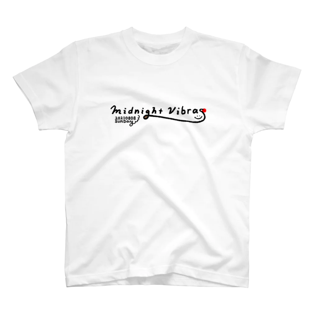 sakerimpe feat. hateの2021-Midnight Vibras Regular Fit T-Shirt