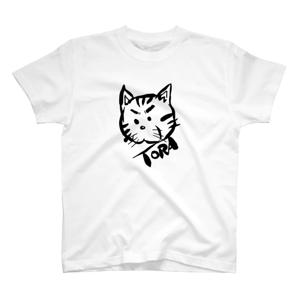 TOMMY★☆ZAWA　ILLUSTRATIONのTORA Simple。 スタンダードTシャツ