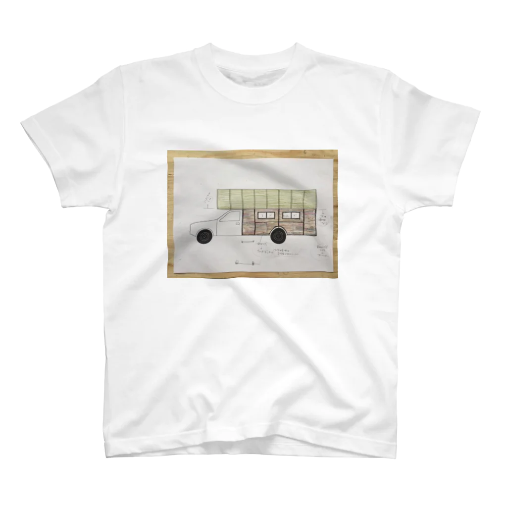 Kazuyuki-Sambo-Tsujiのsambo caravan  スタンダードTシャツ