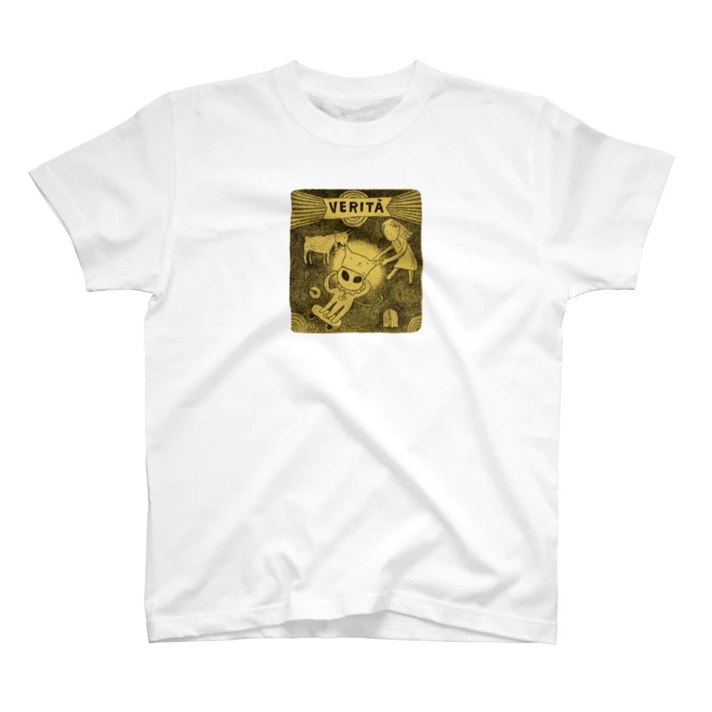 fantafonteのfantafonte_LPI_Yellow スタンダードTシャツ