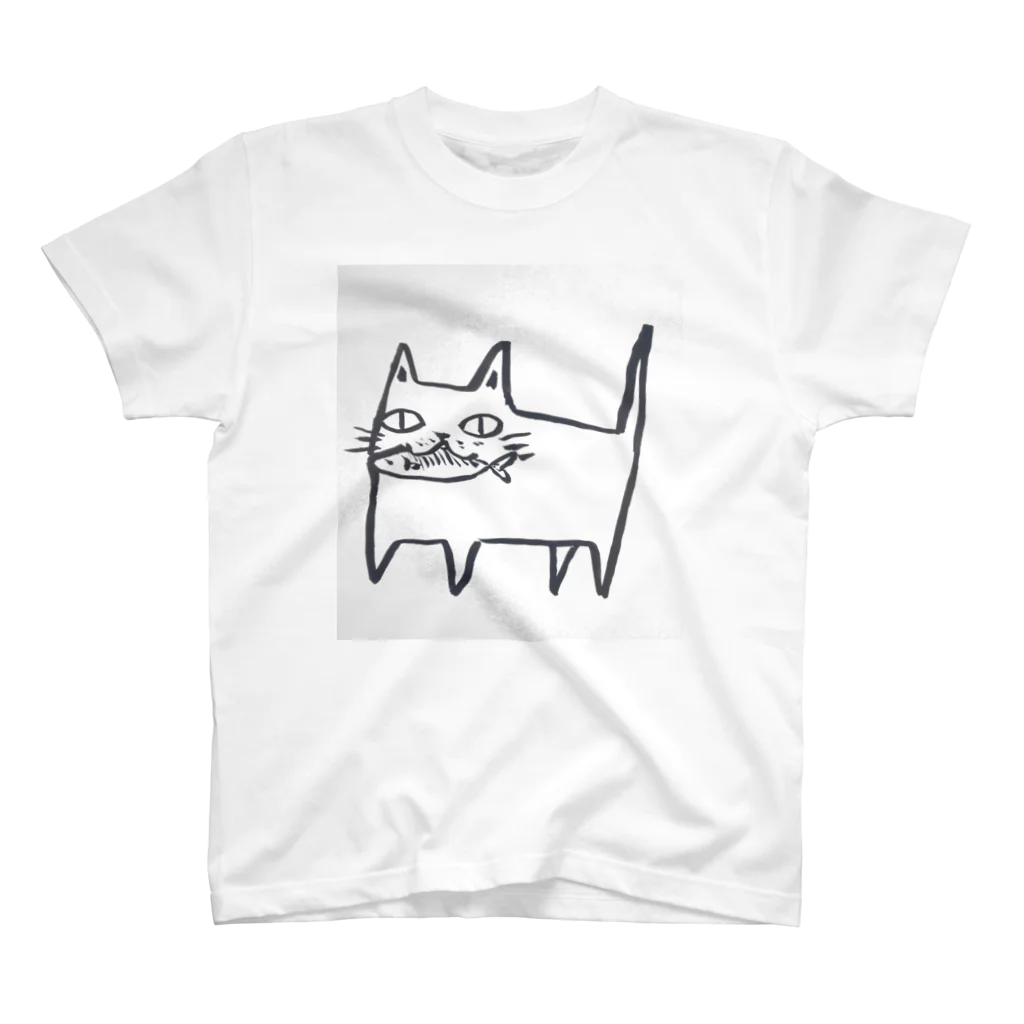 猫福のたま スタンダードTシャツ