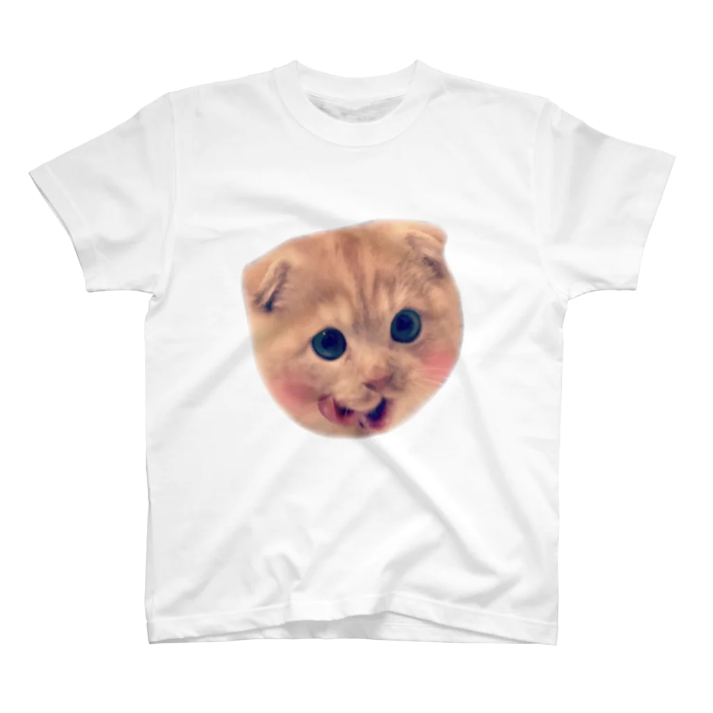 ～癒しの猫暮らし～の甘えんぼ猫ポテト Regular Fit T-Shirt