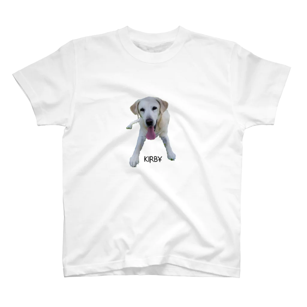 あひるのダーウィンのKirby the Labrador スタンダードTシャツ