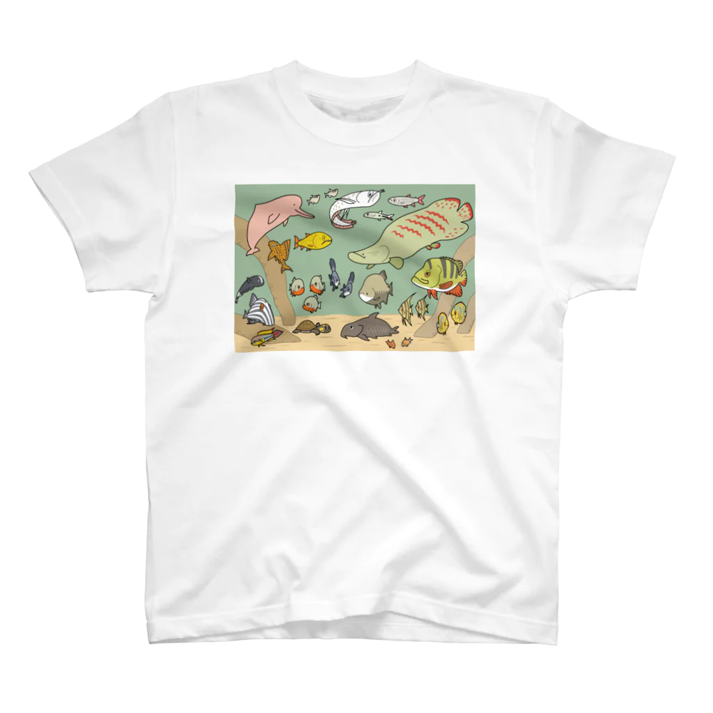 幻想水系branch　byいずもり・ようのAMAZONIA Regular Fit T-Shirt