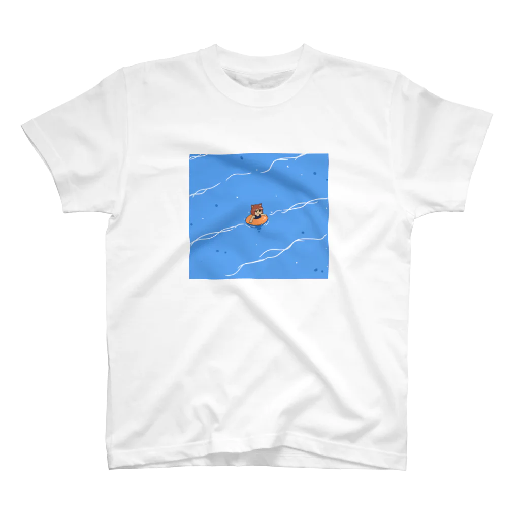 bozobozoshopの海けもも スタンダードTシャツ