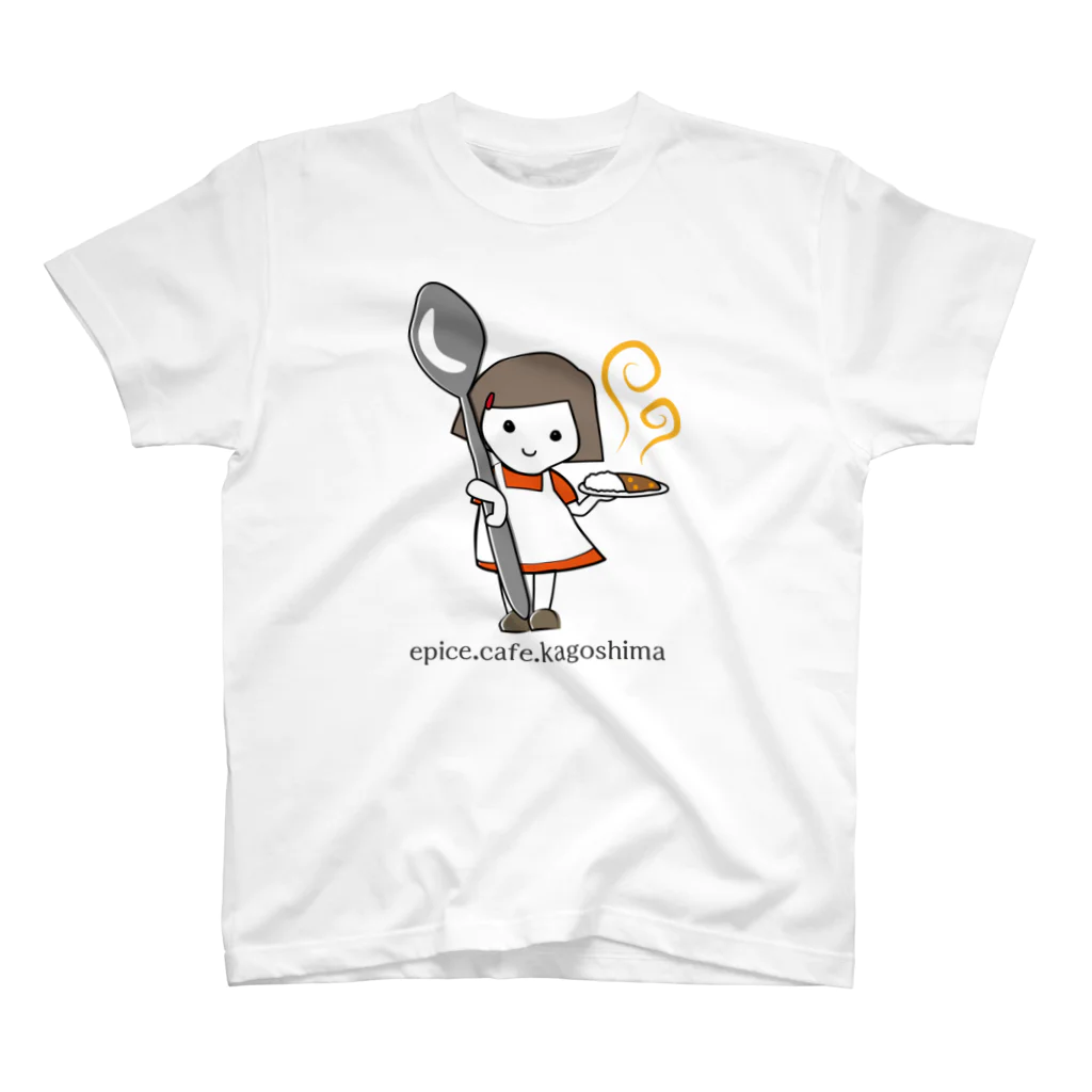 osのエピちゃんっカレー白地 スタンダードTシャツ