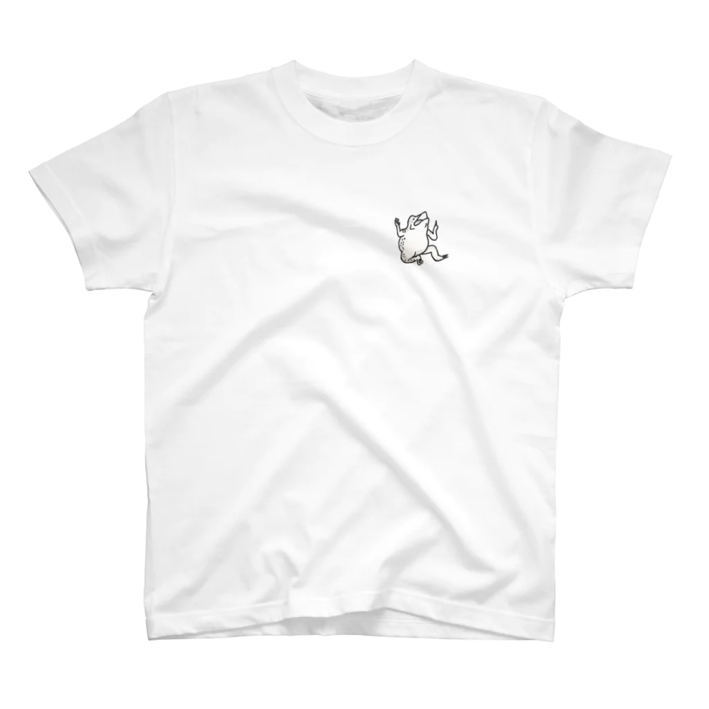 マリーザの鳥獣戯画カエルくん Regular Fit T-Shirt