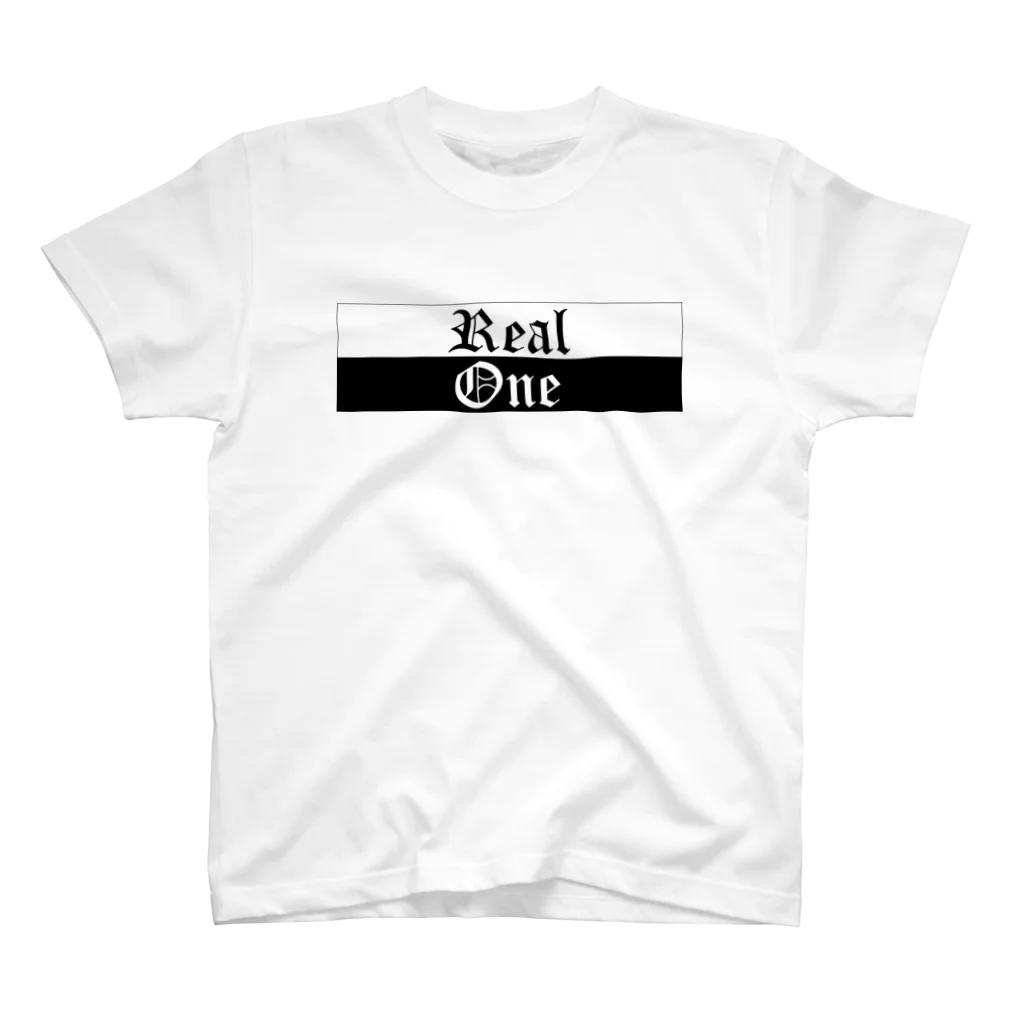 Real OneのReal One Basic Logo スタンダードTシャツ