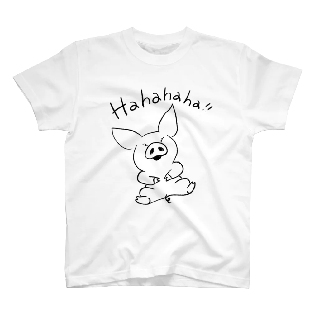 TONTONのTONTON is laughing! スタンダードTシャツ