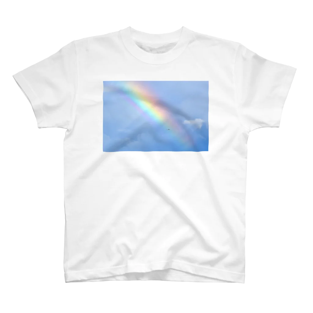 ひのはらくみのある日の空 Regular Fit T-Shirt