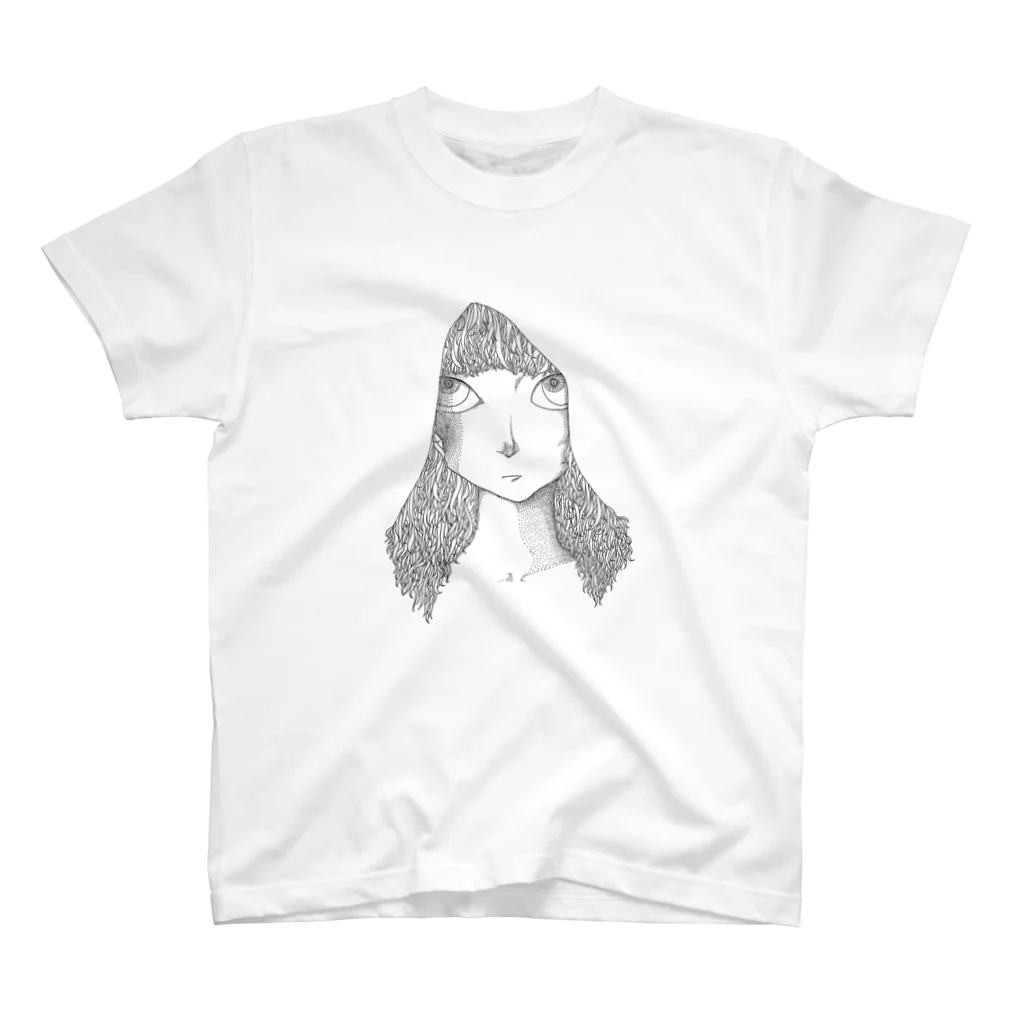 もぐらの女の子2 スタンダードTシャツ